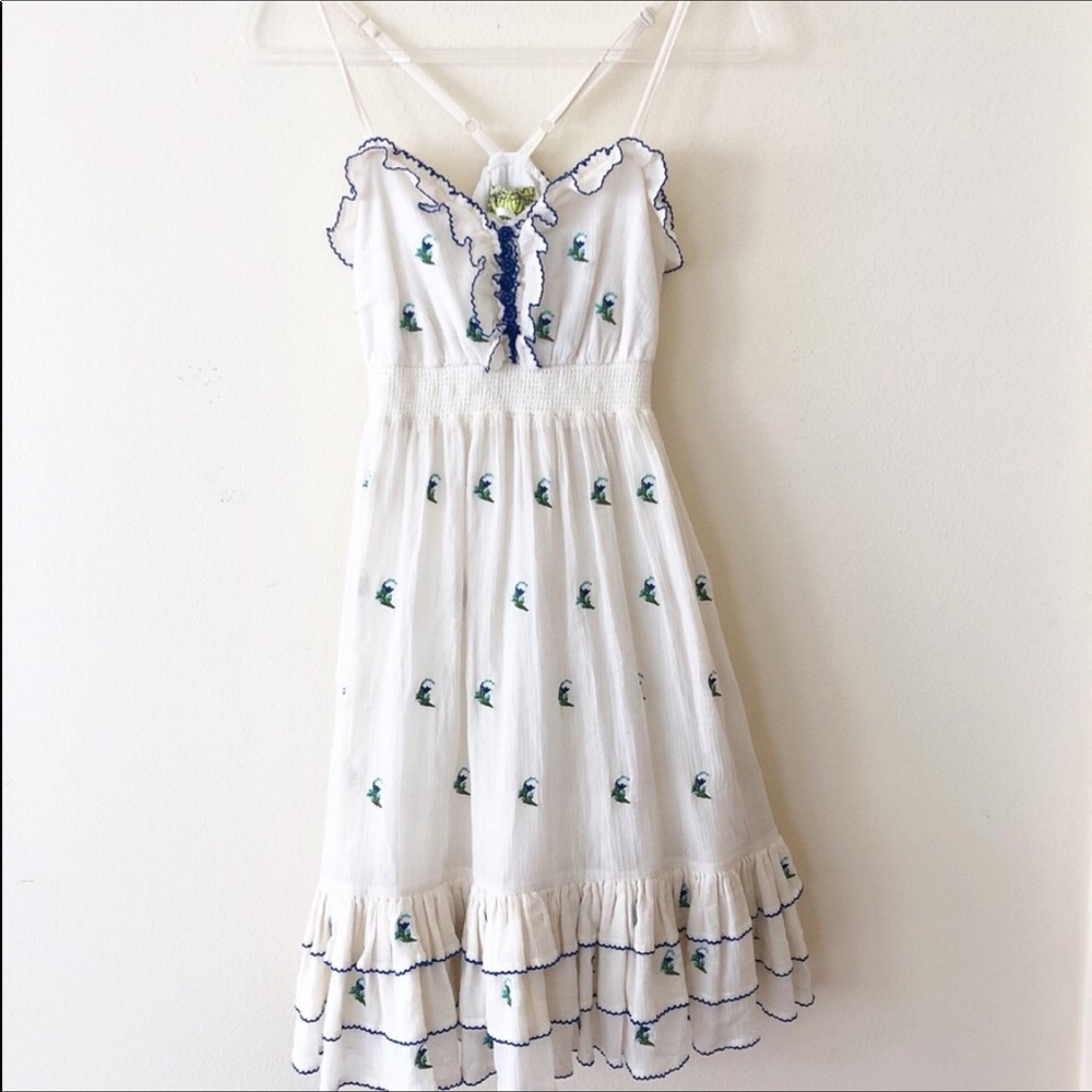 Anthropology Floral dress
